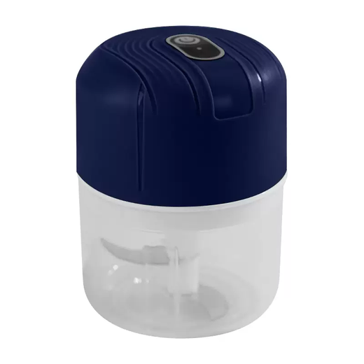 Yusenyi wireless garlic masher electric garlic masher household garlic masher garlic mincer artifact small garlic masher for kitchen manual cooking machine white (3-leaf blade)