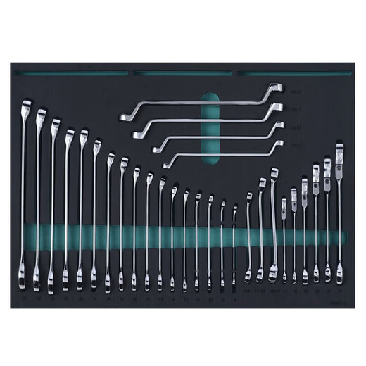 SATA Auto Repair Tool Trolley Auto Maintenance Tool Trolley Set Multi-Specifications 242 Pieces Universal Mechanical Repair Tool Trolley Set 09932