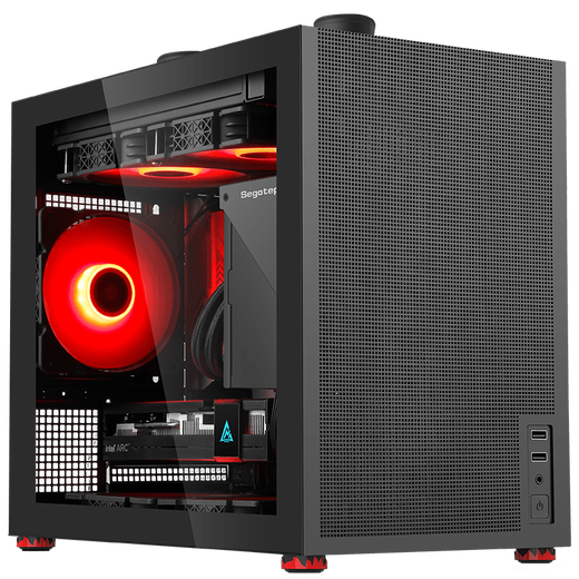 Colorful RTX 5060 Ti mini itx desktop mini assembly computer host design rendering video clip 3D modeling productivity tool game machine 14490F RTX5060 itx mini host