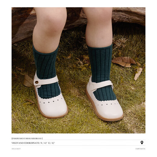 Snuffy children's shoes spring and autumn children's leather shoes girls hollow princess shoes baby simple and comfortable soft-soled shoes cream white 25