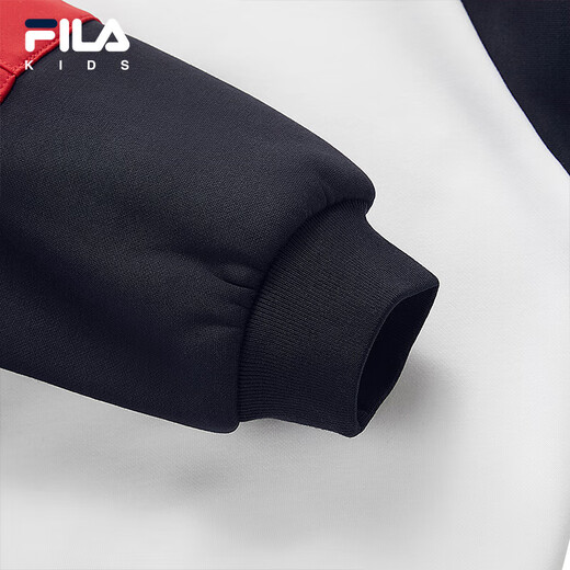 FILA FILA children's sweatshirt 2025 winter boys' fleece top