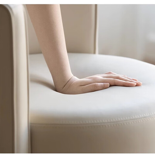 Shantou Lincun Bedroom Light Luxurious Makeup Stool Pulley Master Bedroom Dressing Stool Chair Simple Backrest Dressing Stool Beige Bright Star Velvet 360 Rotation