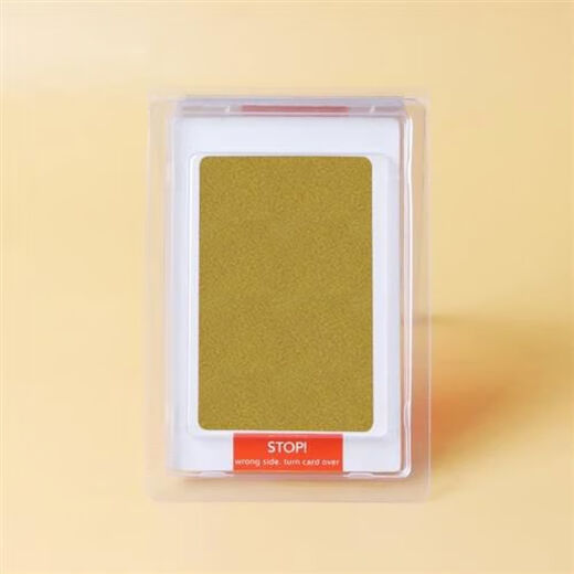 Shantou Lincun one-year-old baby ink pad ink ink for one-month-old baby, environmentally friendly hand and foot imprint T for one hundred days, disposable no-wash ink pad that does not dirty hands, large golden washable ink pad with 2 pieces of cardboard--
