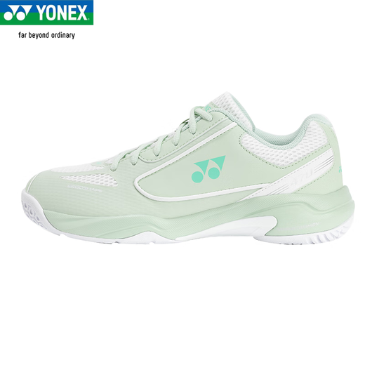 YONEX badminton shoes for men and women, teenagers, professional shock-absorbing sports shoes for training, national team competition, new SHB470CR, light green, same style for men and women 37