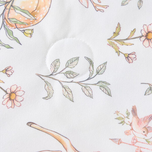 Tongtai (TONGTAI) baby quilt spring and autumn quilted baby cute quilt boys and girls soft and comfortable blanket children's quilt yellow 120x150cm