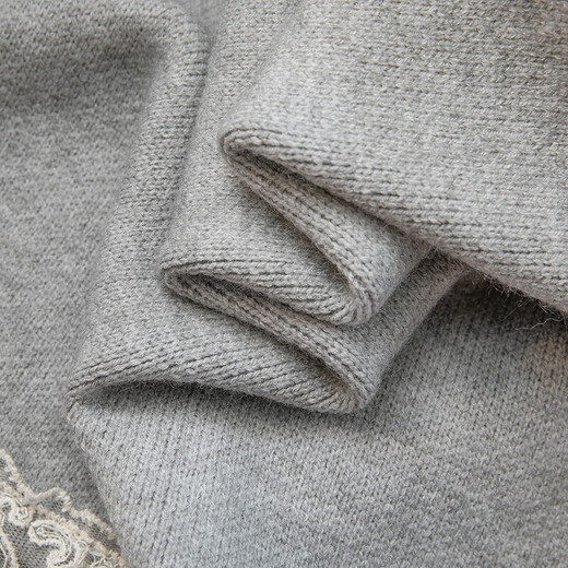 Cypress Lace Splicing Knitted Vest Women's 2026 Spring New Style Fashion Round Neck Stacked Simple Vest