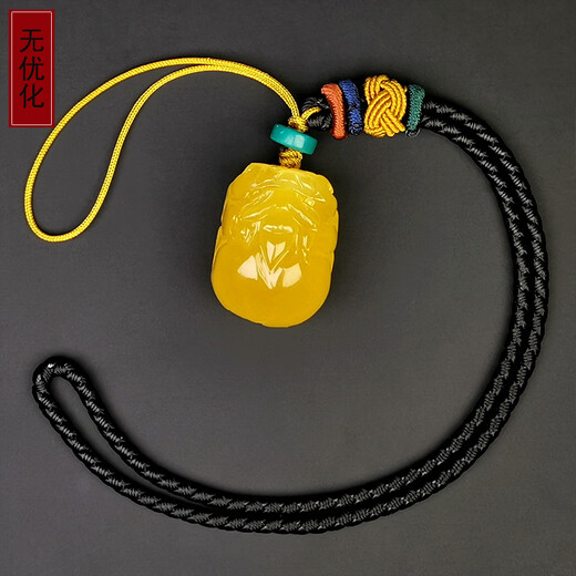 Amber style, one thing, one picture, one certificate, beeswax pendant, Pixiu pendant, car key chain, bag, bag pendant, natural amber, Pixiu pendant, 4.6g, 17*16*24mm