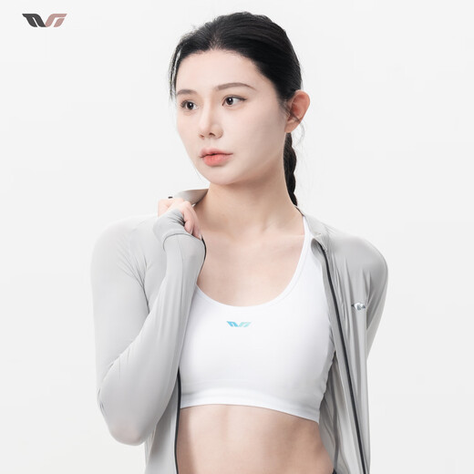 Locke Brothers Sports Bra I-shaped Back Bra Pad Anti-Sagging Yoga Fitness Running Cycling Shockproof Vest White M