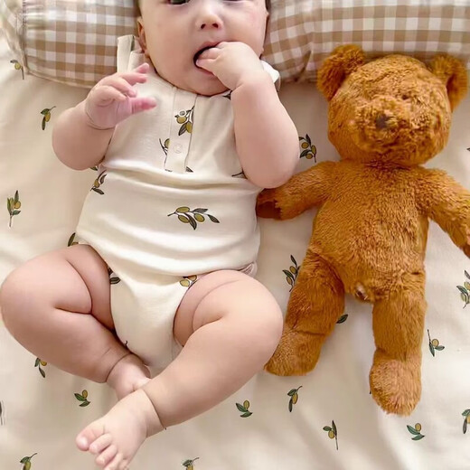 Liubei baby diaper pad, waterproof, washable, breathable, washable menstrual aunt pad, large size sheet, menstrual period bed, Star Moon Bear 100*60