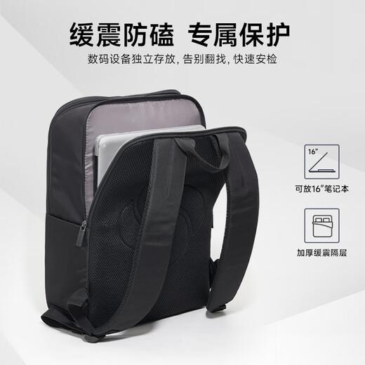 Samsonite sac à dos sac d'ordinateur 16 pouces sac à dos grande capacité ordinateur portable d'affaires sac d'école léger sac de voyage de loisirs