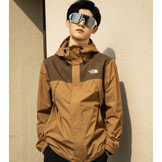 Dynamic North Face Beijia Jacket Windproof and Waterproof Spring and Summer Outdoor Mountaineering Camping Ski Touring Fishing Loose Men's Jacket Black S