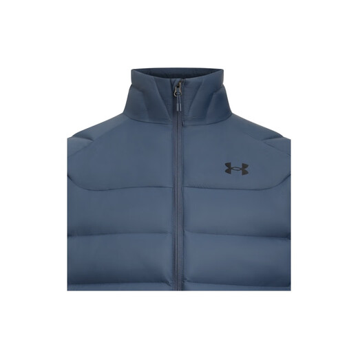 UNDERARMOUR UA Autumn and Winter Core Men's Lightweight Sports and Casual Short Duck Down Jacket 6010876 Heavy Rain Gray 044 2XL