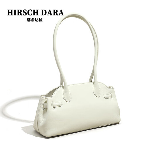 HIRSCH DARA bolso ligero de lujo con un solo hombro para las axilas, maletín portátil de nueva moda para mujer, bolso simple de piel de vaca de gran capacidad, color rosa