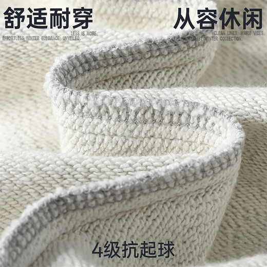 HIPANDA Hello Panda American style trendy brand niche Henry collar sweatshirt for men 2025 autumn new heavy button pullover black 2XL