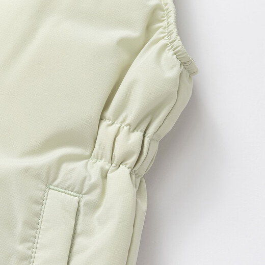 Minibala water-repellent down down pants for boys and girls 2025 winter three-proof warm overalls pants