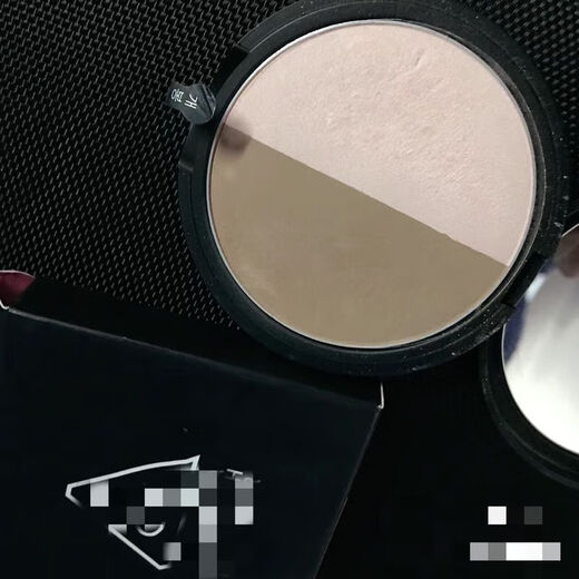 CANNENY3 two-color contouring palette, nose shadow, lying silkworm, practical makeup palette, 1 piece