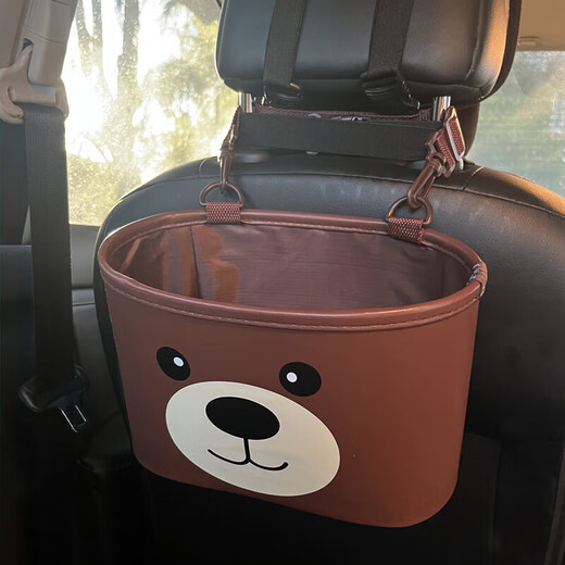 Dimple car storage box car seat back chair storage bag co-pilot storage middle hanging bag bag Dimple car storage box car seat back chair