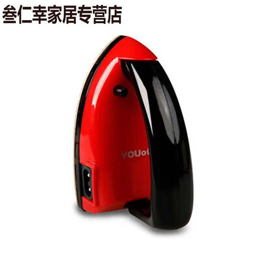 Sub-call can be ironed or spelled, electric iron, home mini student dormitory, travel and business trip, handmade small portable low-power iron, Chinese red (folding dry constant temperature)