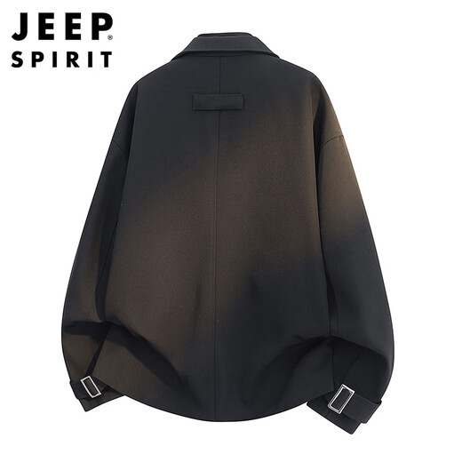 JEEP SPIRIT Jeep jacket men's suit jacket men's tops autumn and winter high-end casual high-end fake two-piece men's clothing