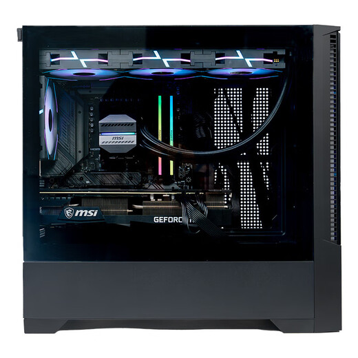 MSI Ultra7 265KF/5060Ti/5070Ti/5080 desktop assembly computer design rendering game e-sports Delta mobile computer host DIY complete machine configuration four 265KF box + RTX5070