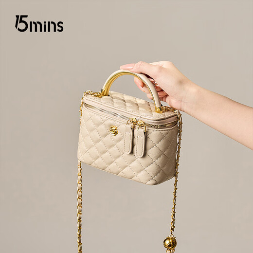 15MINS bag women's new 2025 diamond chain bag light luxury versatile one-shoulder cross-body handbag birthday gift for girlfriend