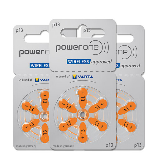 Reston powerone hearing aid special battery accessories a13 zinc air a10 button electronic a312 original a675 P13 1 plate 6 pieces