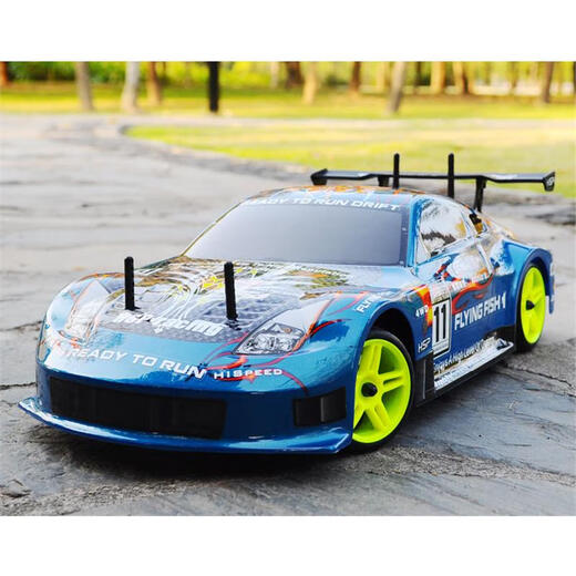 ZIFAN remote control off-road vehicle four-wheel drive fuel 22 high-speed oil motor vehicle drift car racing flat running model children's electric vehicle standard with remote control