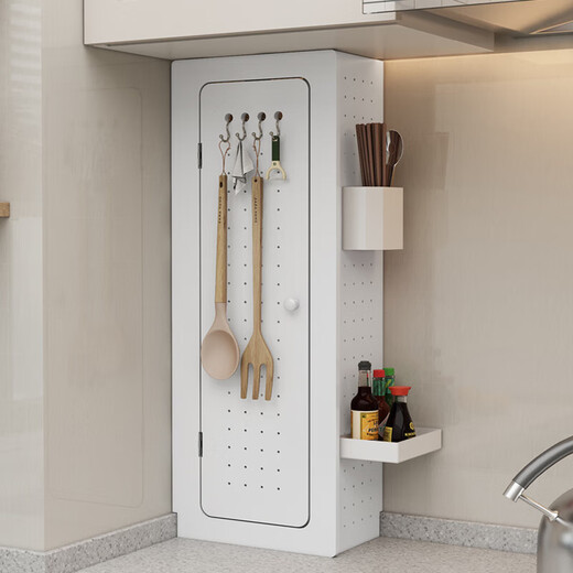 He Jiagong kitchen gas pipe blocking decorative cover natural gas meter water heater blocking cabinet gas sewer pipe ugly baffle custom shot (default hook provided)