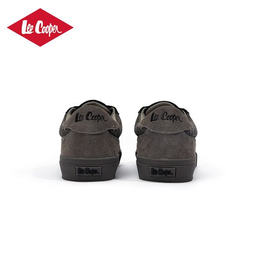 Lee Cooper casual shoes for men 2025 autumn and winter new wear-resistant thick sole heightening men's shoes business casual sneakers for men dark gray 40