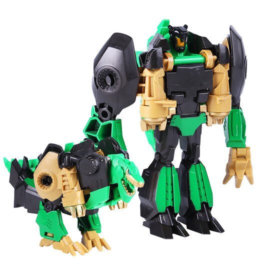 TOYS JIAYIHONGQI Children's Toys 3-6 Years Old Auto Man Boy Toy Deformed Police Car Mini Robot Boy Girl Gift [2 in 1] Magnetic Combination Robot JY675J