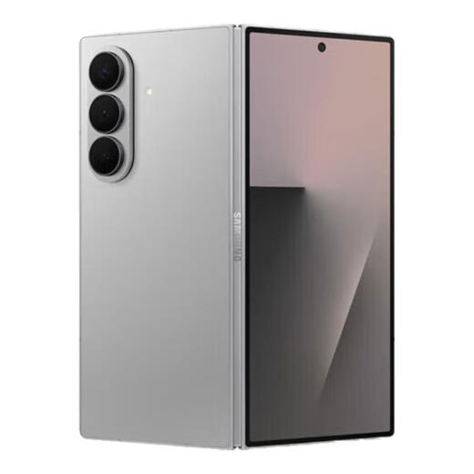 Samsung (SAMSUNG) Galaxy Z Fold7 thin and light 8-inch large screen 200 million pixels AI folding screen new flagship phone US version Starry Night Silver 12+256GB US version