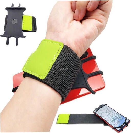 Driving sports outdoor elastic arm sleeve with arm new style unisex running and cycling wrist phone holder black