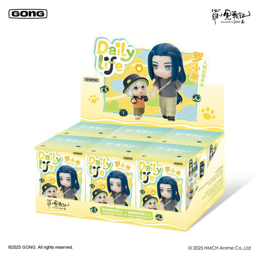 POP MART Genuine in stock Luo Xiaohei Zhanji 2 Character Daily Series Figures Blind Box Trendy Toy Gift Brand New and Unopened Luo Xiaohei Zhanji 2 Character Daily Series