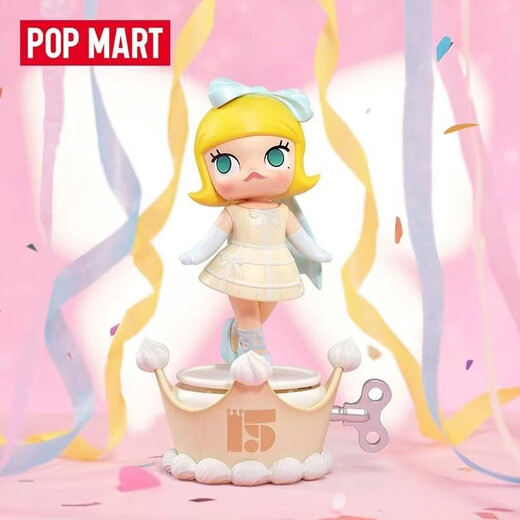 POP MARTPOPMART celebrates this moment POP MART 15th Anniversary Series Trendy Figure Blind Box 1 15th Anniversary Random Blind Box (New and Unopened)