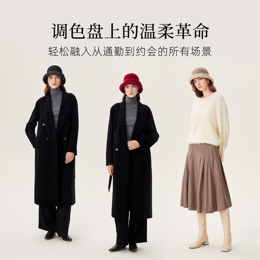 FANCET Hat Women's Autumn and Winter British Retro Elegant Hat Wool Warm Curly Basin Hat Western Style Bow Bucket Hat