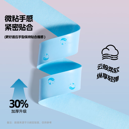 Kawasaki (KAWASAKI) Colle à main de badminton Bande absorbant la transpiration Bande adhésive douce antidérapante absorbant les chocs Whale Dream Couleur mixte (paquet de 10)