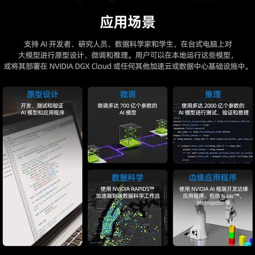 NVIDIA DGX Spark desktop AI large model supercomputer Blackwell architecture private model server NVIDIA DGX spark