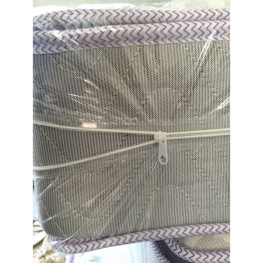 MIAOSHIJU mattress packaging bag three-dimensional plastic bag zipper bag mattress zipper bag dust-proof and moisture-proof storage and moving 14 silk zipper ordinary thin 10 cm 120 x 200 mattress