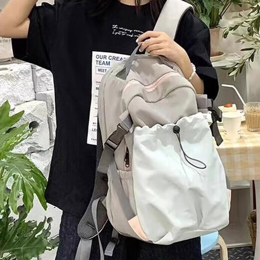 Zhenwu mountaineering bag backpack travel backpack travel bag shoulder outdoor mountaineering bag schoolbag travel mountaineering backpack lightweight workwear backpack gray