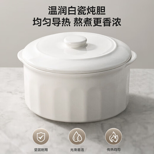 LOTOR electric stew pot, stew pot, bird's nest stew pot, water-proof soup pot, water-proof soup pot, water-proof stew porridge artifact, porridge pot, stew and steaming all-in-one LD-DDZ-D31C