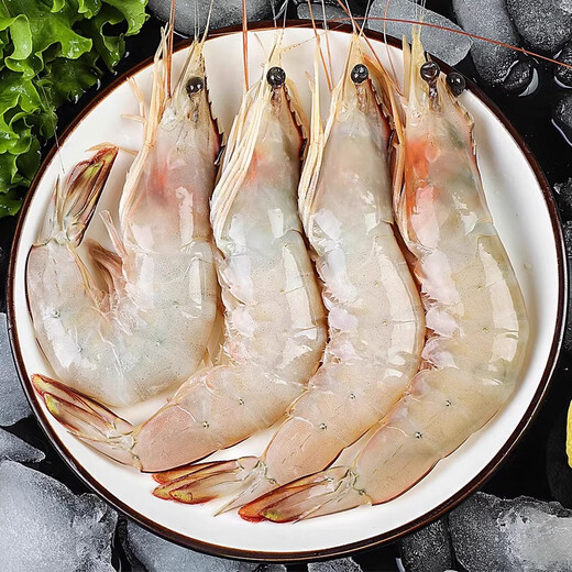 Xianjing wild-caught shrimp, net weight 3Jin Jin equal to 0.5kg/box 30-45 pieces/box