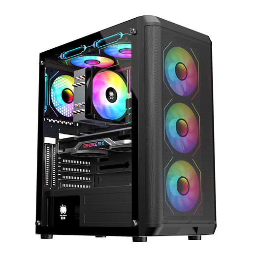 Navigator Intel 14th generation Core i7 14700KF/RTX3060Ti/5060 8G ray tracing graphics card e-sports game chicken desktop computer host DIY assembly complete set of five 14700KF丨RTX5060丨16G