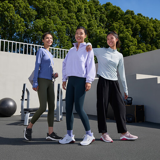 Nike Women's Breathable Training Shoes Spring Fitness Cushioning Leisure Sports NIKE BELLA 7 FZ1689 107 White/Bright Burgundy Burgundy/White 36.5