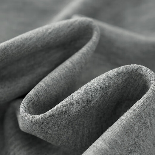 Fragment (dribs&drabs) suit women's new winter hooded casual fake two-piece sweatshirt elastic high waist sports straight pants gray L