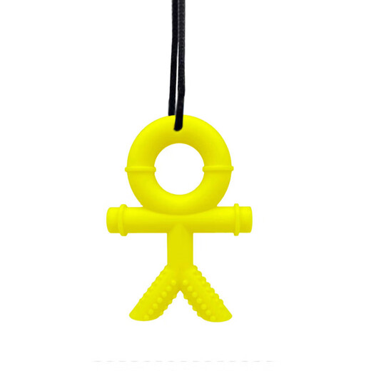 Food grade baby soothing anti-biting hand bite gel oral molar stick baby silicone teether purple 1 pack