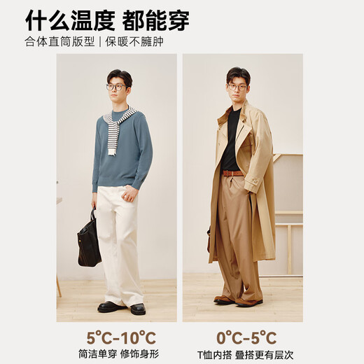 Made in Tokyo, machine washable, warm sweater, men's round neck sweater, soft base wool sweater, black M