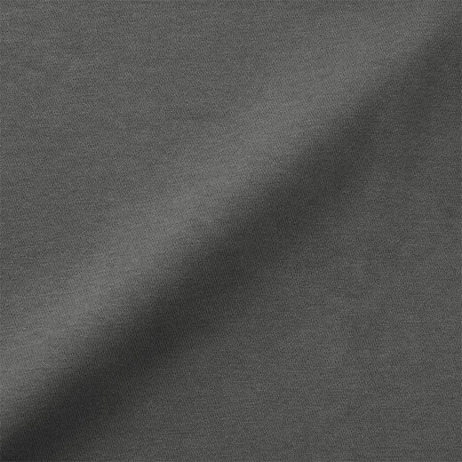 MUJI男式 毛圈棉拉链连帽衫 男士卫衣男生25年冬季男装外套AB1NQA5A 炭灰色 XL (180/104A)