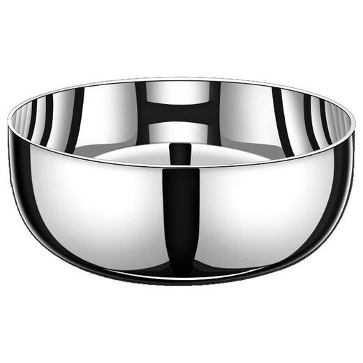 Qihua stainless steel basin extra thick household kitchen oil basin and basin soup basin seasoning baking kneading non-stick 16cm and basin 304 regular model