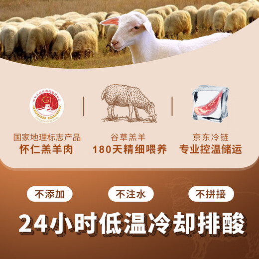 Shuomei Sheep Sai Beitan Sheep Salt-alkaline Lamb Rolled Meat Sliced Fresh 1.2 Jin Jin is equal to 0.5 kg Lamb Hot Pot Stewed BBQ Straight from the Source