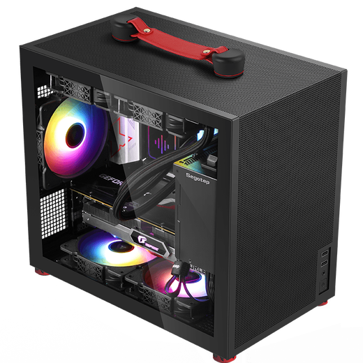Colorful RTX 5060 Ti mini itx desktop mini assembly computer host design rendering video clip 3D modeling productivity tool game machine 14490F RTX5060 itx mini host